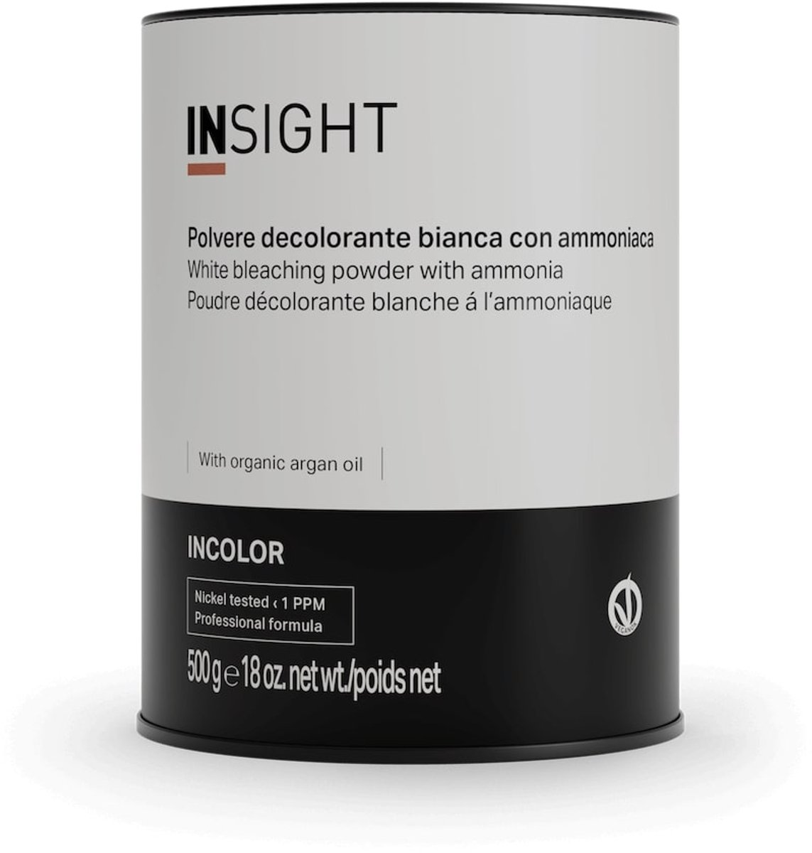 Insight Matuur Bleekpoeder - Professionele Haarontkleuring - Met Ammoniak - 500 g - Snelwerkend - Compact En Stofvrij