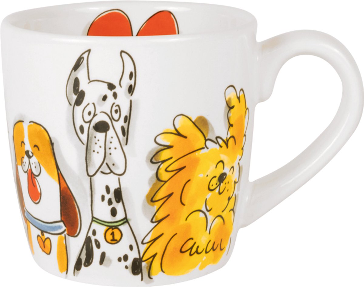 Blond Amsterdam, Dier: cappuccino beker 0,5L Dog