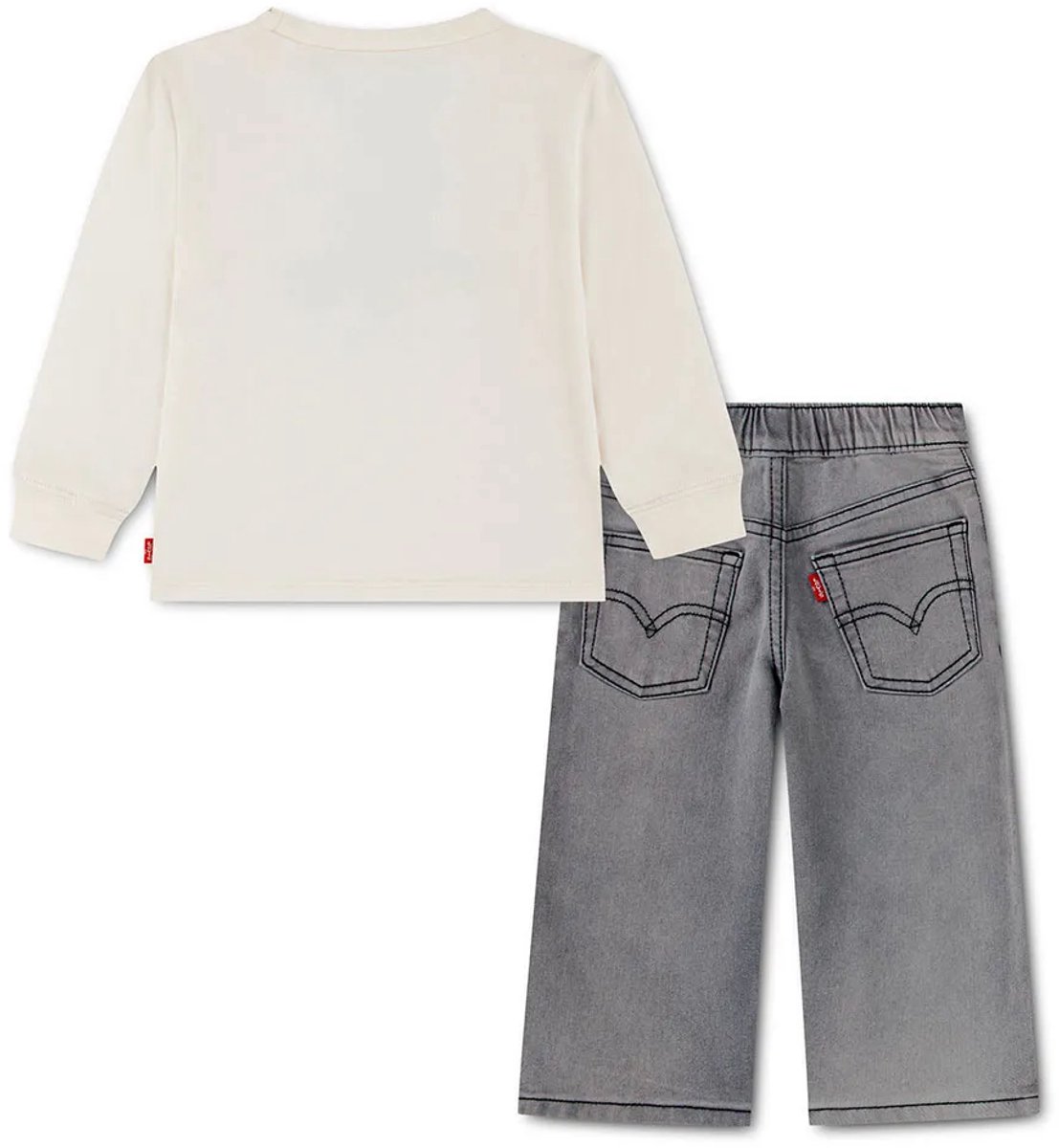 Levi´s ® Kids Car & Denim Set Wit,Grijs 3 Years Jongen