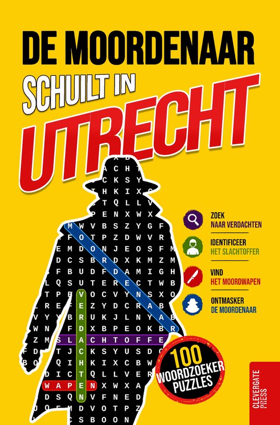 De moordenaar schuilt in Utrecht - cover