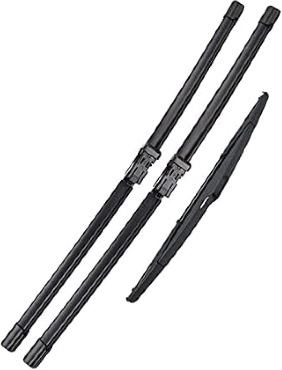 Voor En Achter Wisserbladen, Voor Peugeot 208 2012 2013 2014 2015 2016 2017 Ruitenwissers Auto Accessoires Rubber:
