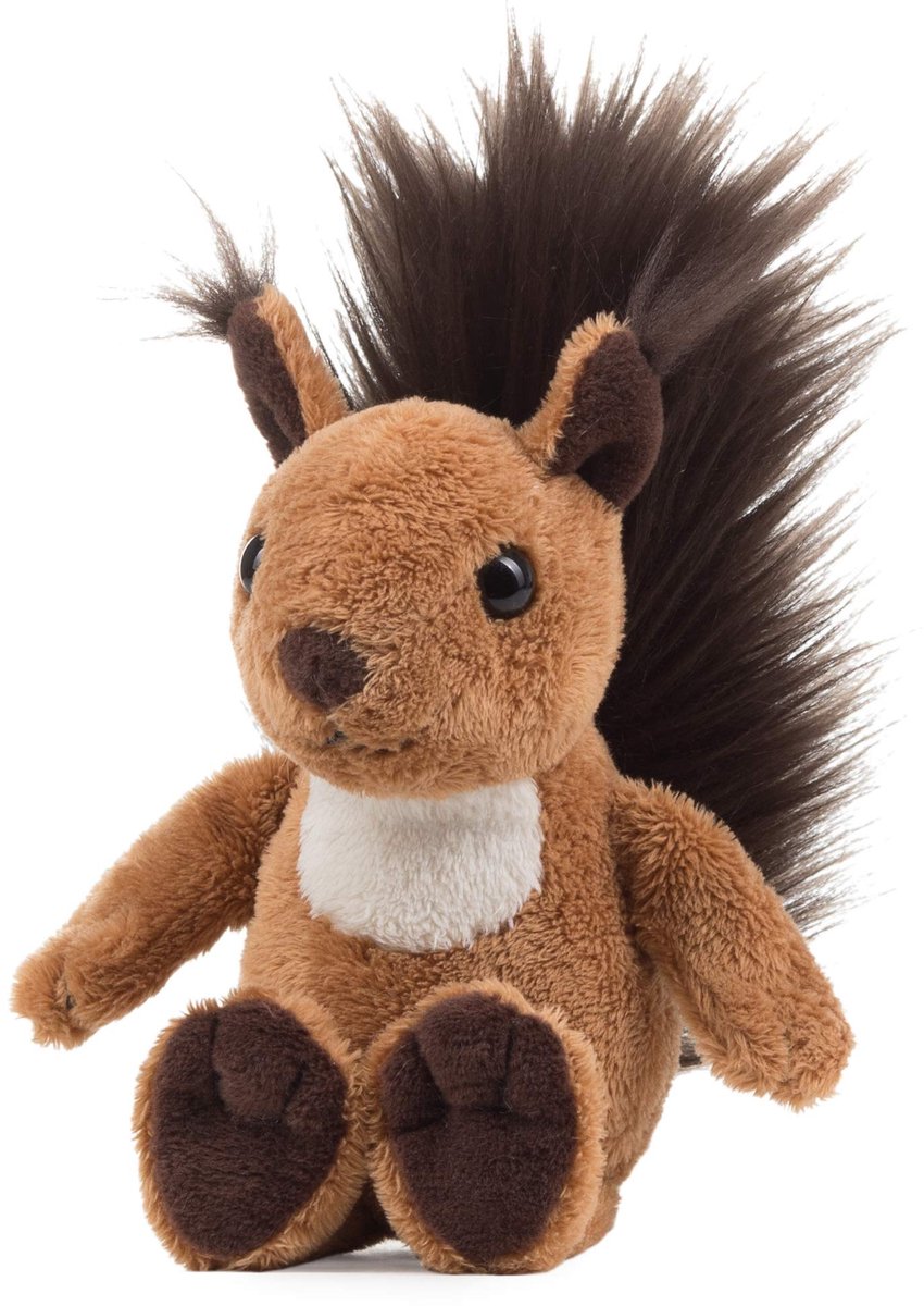 5690 pluche eekhoorn Luzy 18 cm