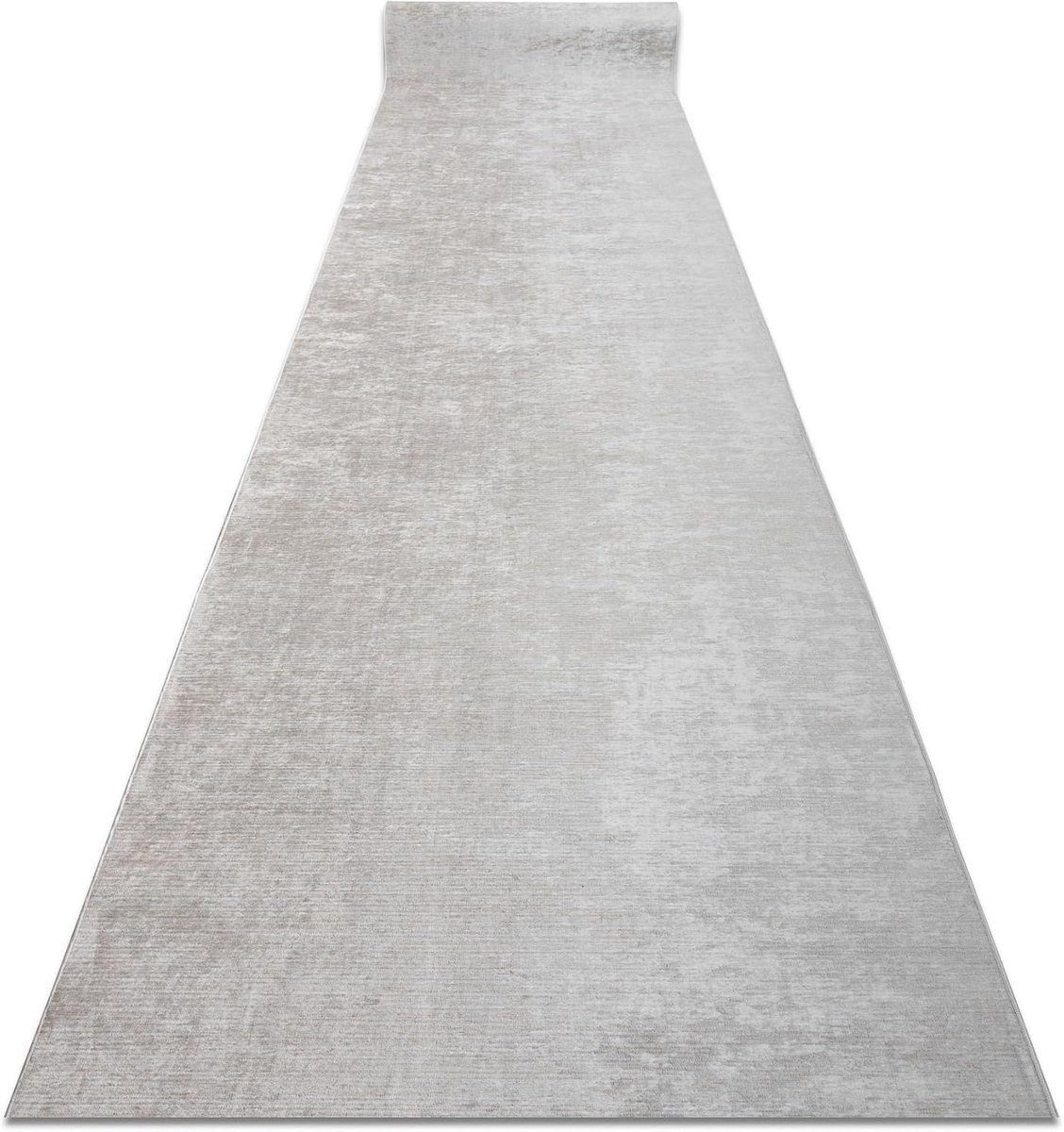 Loper antislip Lotus Smooth 52420 Melange beige om te wassen 150x350 cm