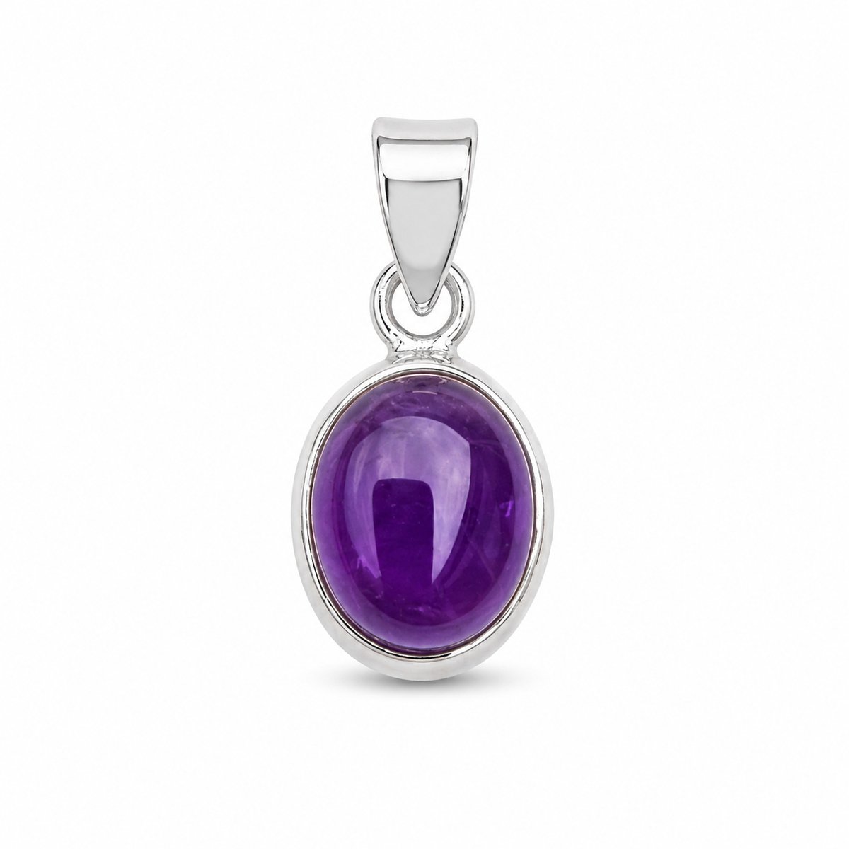 House of Jewels Amethist Hanger - 925 Zilver