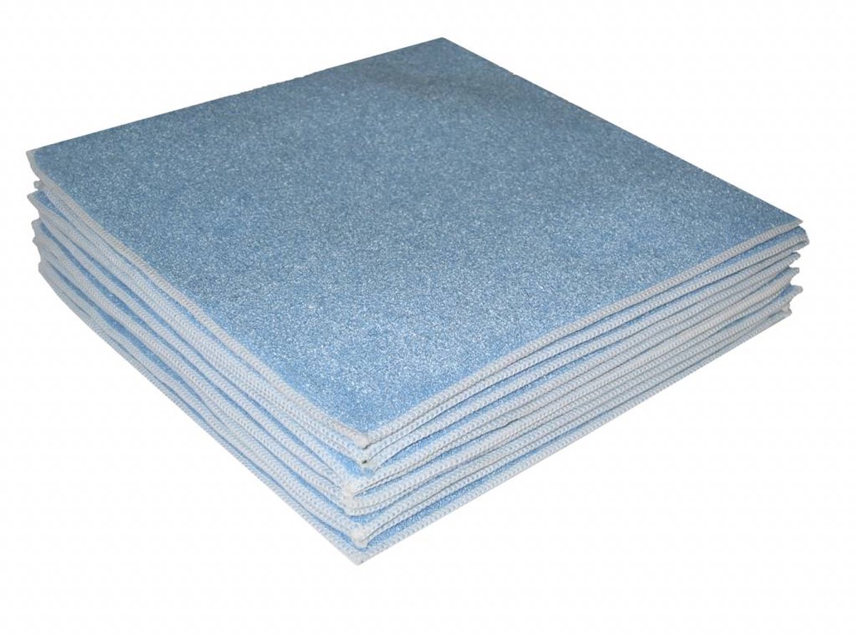 Microvezel Sponsdoek ChiaMo.nl Blauw 24 x 24 cm