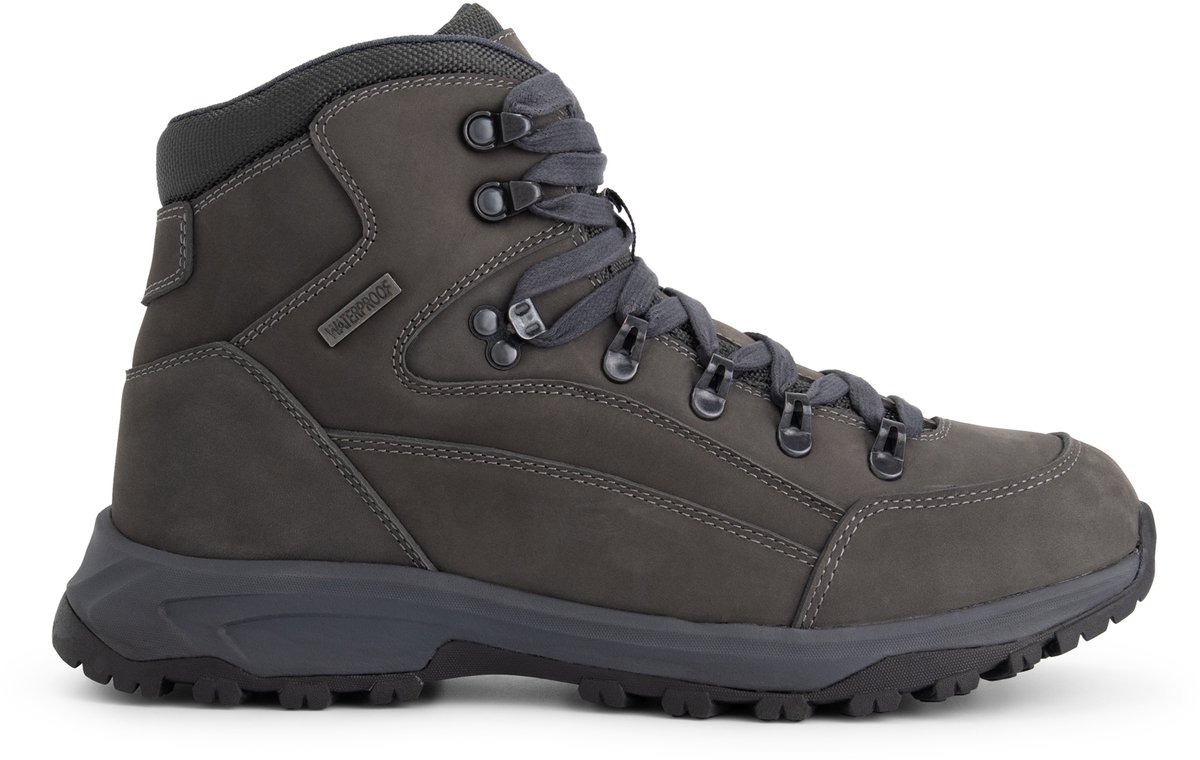Travelin’ Pello Heren Halfhoge wandelschoenen Waterdicht Grijs