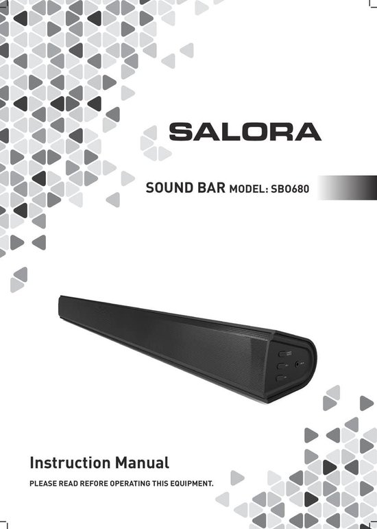 Soundbar met Subwoofer - Draadloze Speaker TV - Films en Muziek - Ingebouwde Subwoofer - 70 cm - Zwart — afbeelding 5