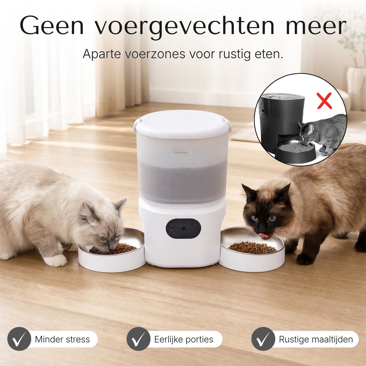 Pets Pride Automatische Voerbak Kat en Hond thumbnail 6