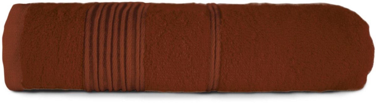 Darymex - Handdoek - Badhanddoek 50x90 cm, natuurlijke bamboevezels, chocoladebruine kleur
