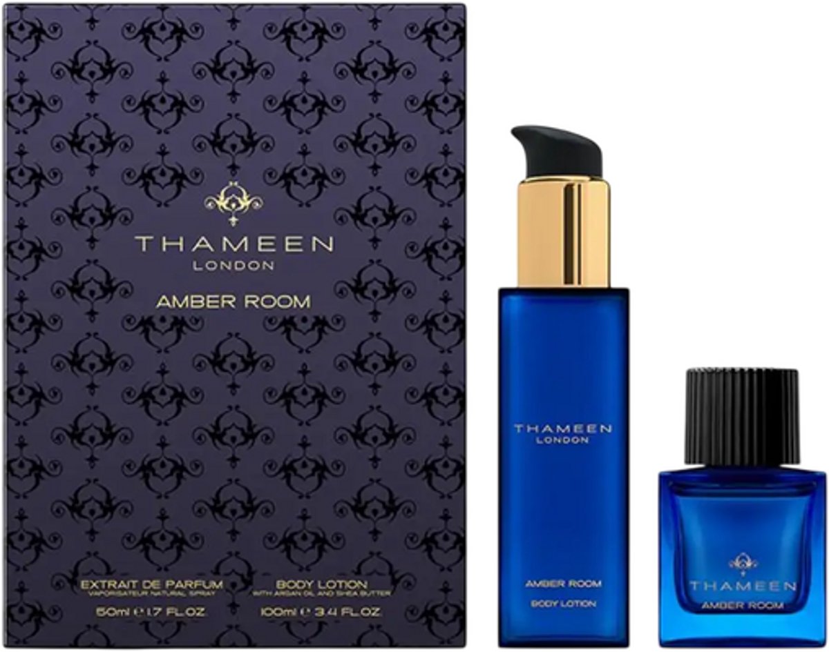 THAMEEN AMBER ROOM GESCHENKSET EXTRAIT DE PARFUM 50 ML + BODY LOTION 100 ML