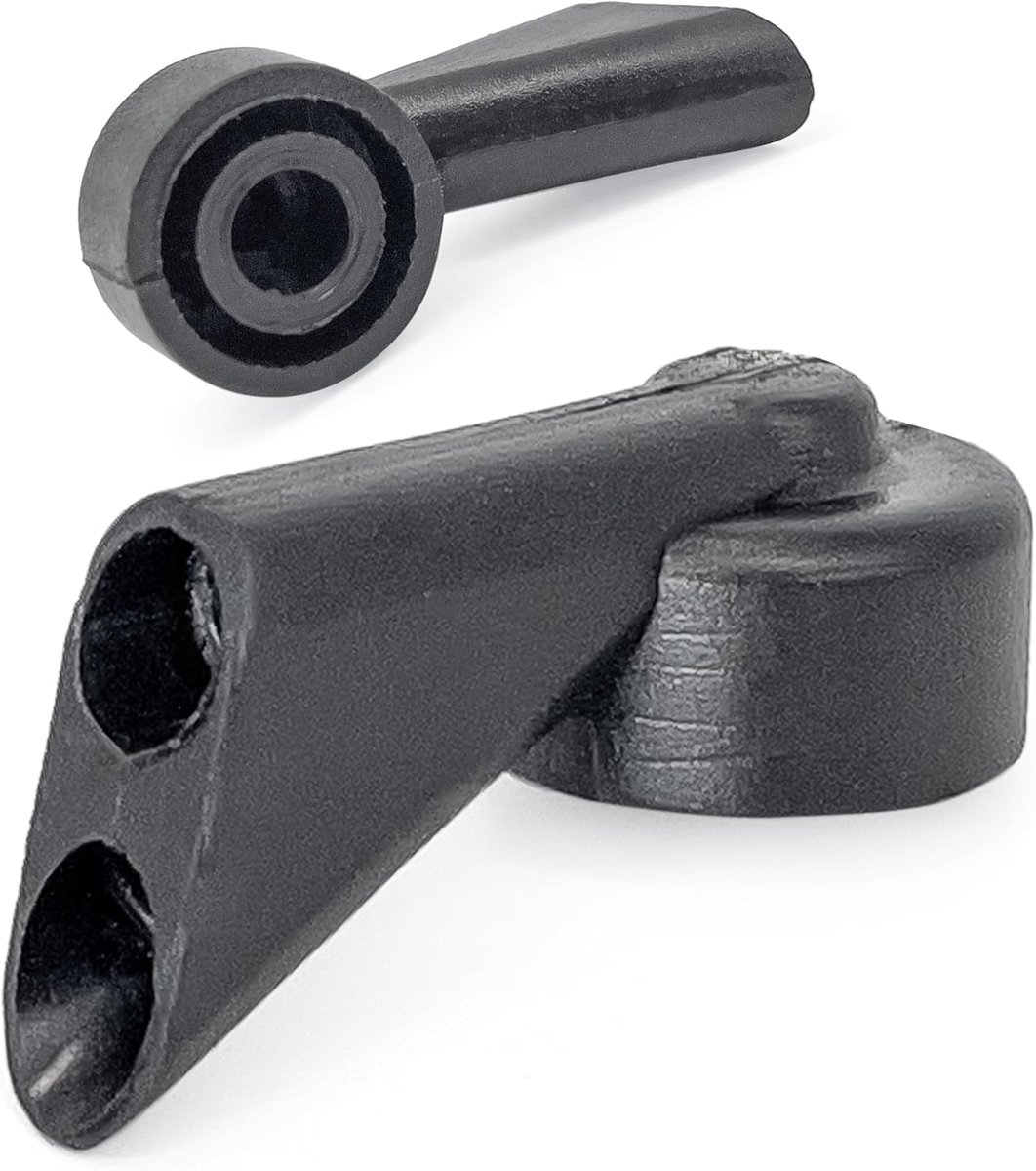 Achter glazen sproeiers compatibel met Audi A3 A4 A6 Q3 Q5 Q7, Skoda Octavia Rapid Superb - Achterruit Spuit Jet replases 8U0955985 1Z5955985, 1 stuks