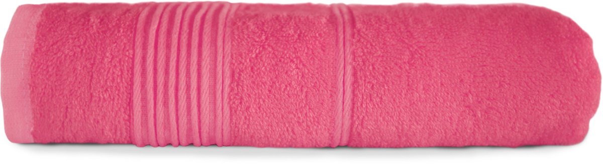 Darymex - Handdoek - Badhanddoek 50x90 cm van natuurlijke bamboevezels, fuchsia kleur