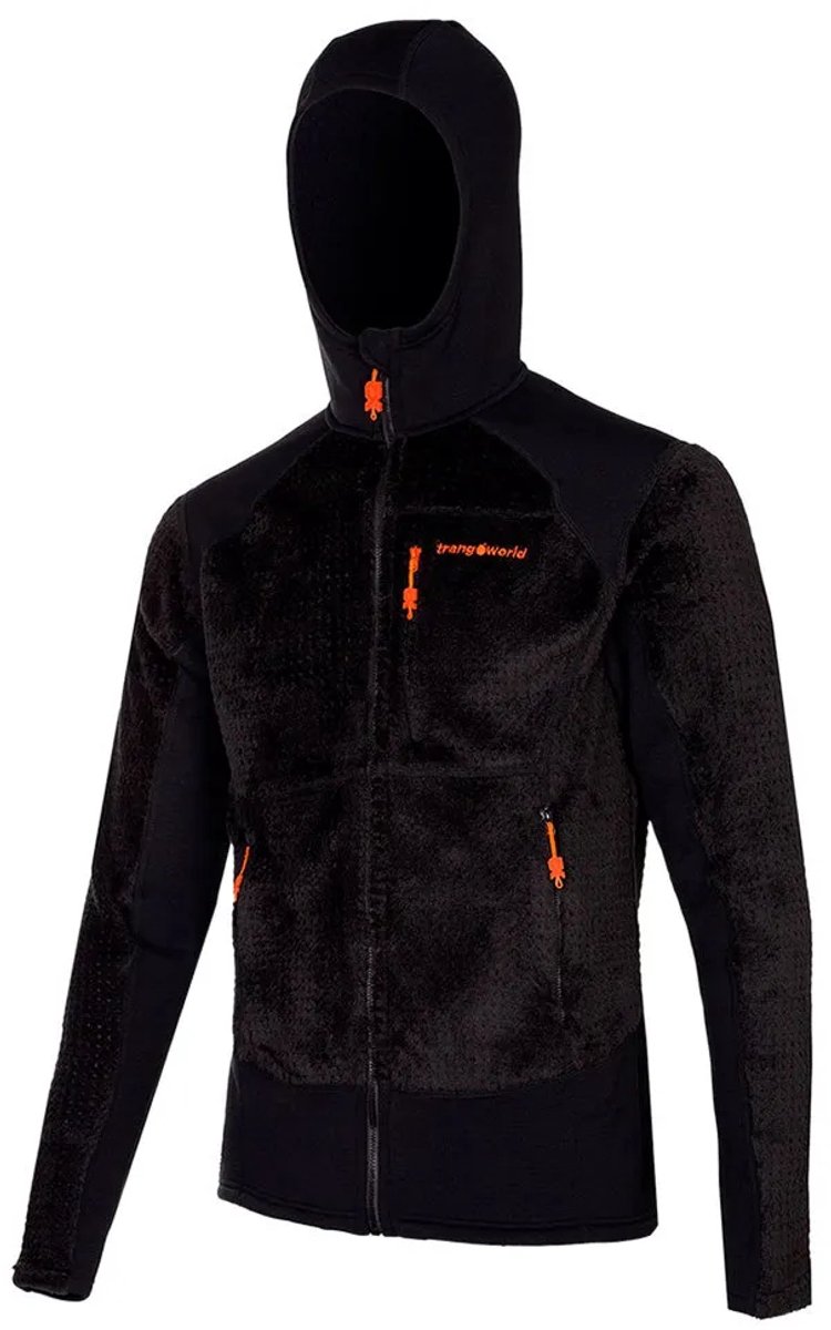 Trangoworld Trx2 Loft Pro Vd Fleece Met Volledige Rits Zwart S Man