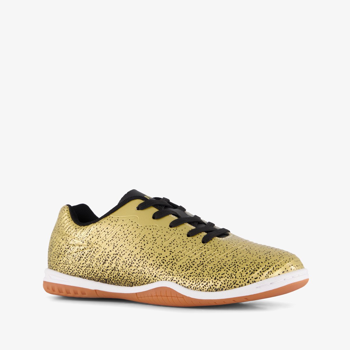 Dutchy IC kinder zaalschoenen goud - Gymschoenen - Maat 35 - Uitneembare zool
