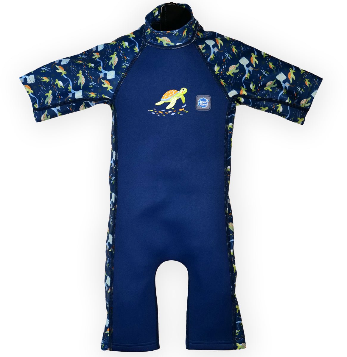 Splash About UV Sun & Sea Hybride Wetsuit voor Zwembad en Strand, Turtle Tide, 1-2 jaar – UV-bescherming