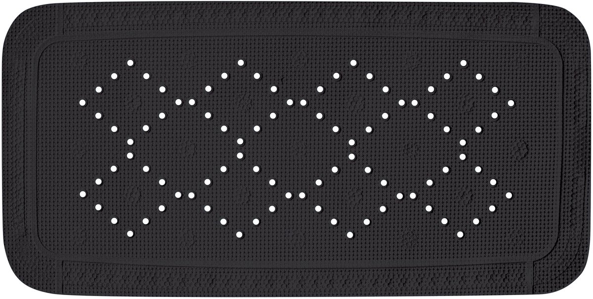 Spirella Badmat Antislip – Antislip Douchemat voor Badkuip – Badkuip Antislip Mat met Afvoergat en Ophanghaken