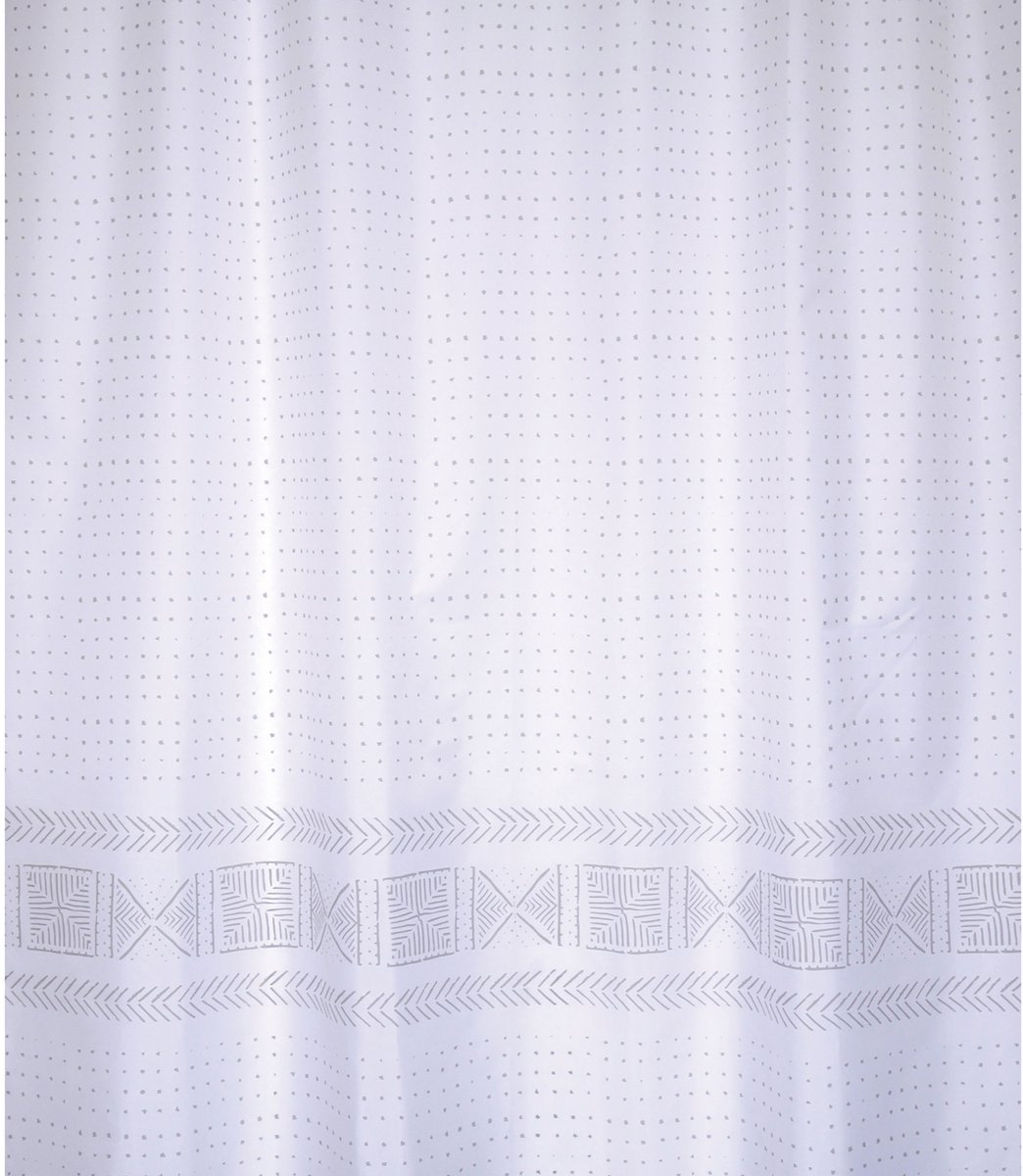 MSV Douchegordijn – Waterdicht en Antibacterieel Douchegordijn van 100% Polyester – Schimmelwerend met Oeko-Tex Certificering