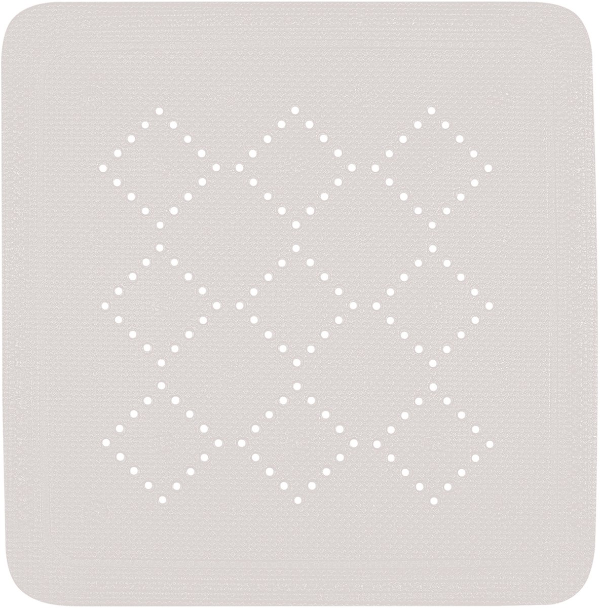Spirella Antislip Douchemat – Badmat Antislip met Afvoergat en Ophanghaak – Douche Badmat voor Veiligheid in de Badkamer