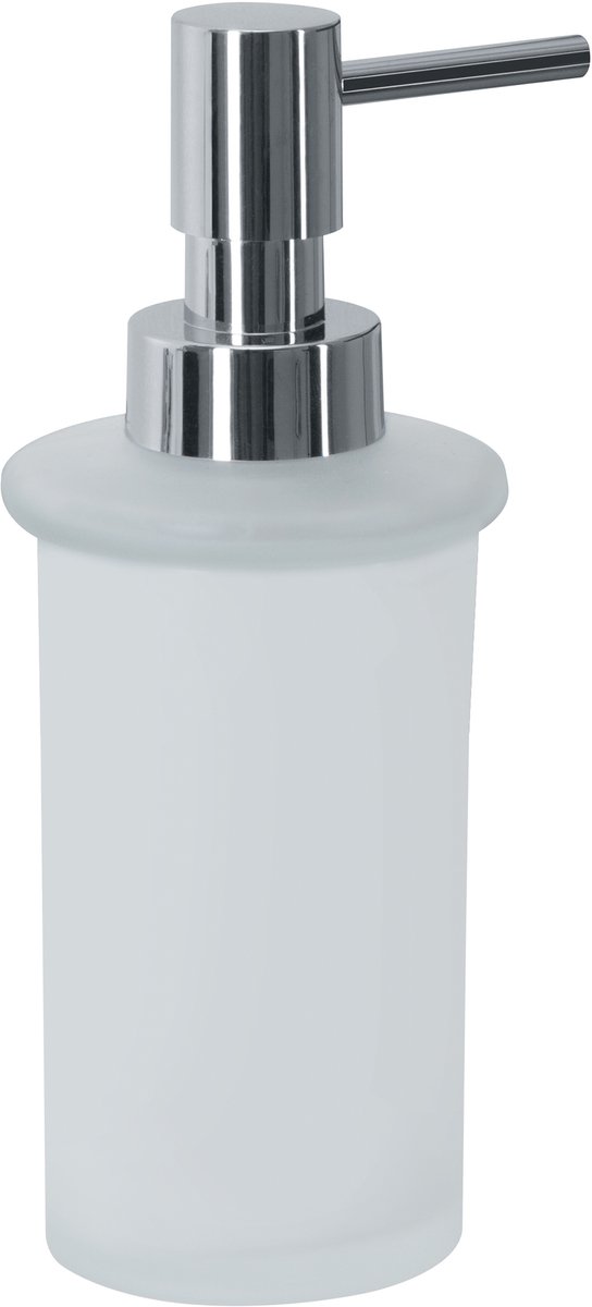 Spirella MILO Vaste Zeepdispenser – Zeephouder voor Badkamer – Geschikt voor Zeep, Lotion en Desinfectiemiddel