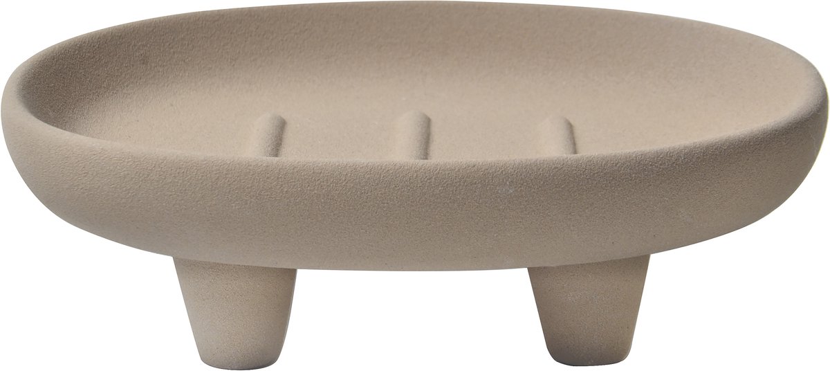 Spirella Zeephouder ORGANIC – Minimalistisch Zeepbakje voor de Badkamer – Robuust en Eenvoudig te Reinigen