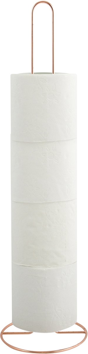MSV Vrijstaande Toiletrolhouder – Staande Toiletpapierhouder Praktisch en Stijlvol voor Elke Badkamer