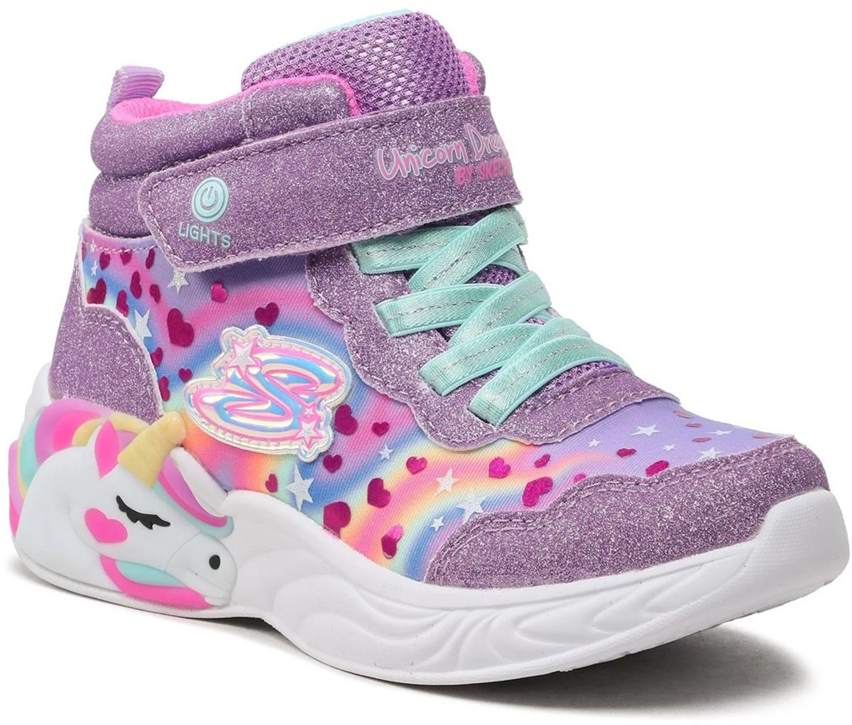 SKECHERS UNICORN DREAMS MAGICAL DREAMER Skechers Kinder Sneakers Pink - Maat 30 - Model 302332L-LVMT