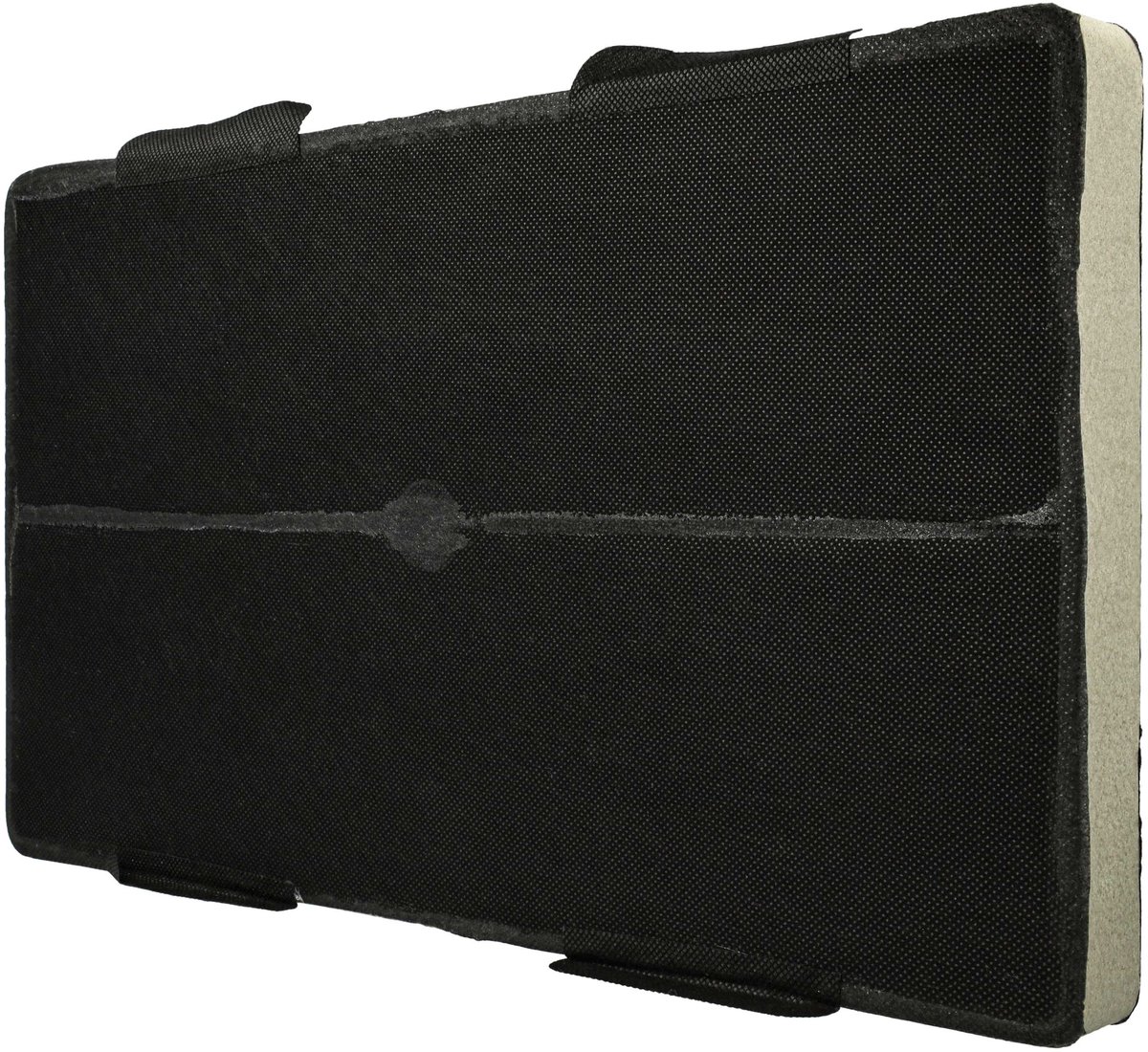 vhbw 4x actieve koolstoffilters compatibel met Miele DA 316, DA 316 I, DA 326, DA 326 I, DA 325 I, DA 325 I 55, DA 325 afzuigkap - 40 x 23,5 x 3 cm