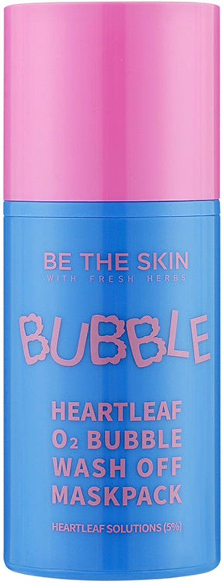 Heartleaf O2 Bubble Wash Off Mask Pack