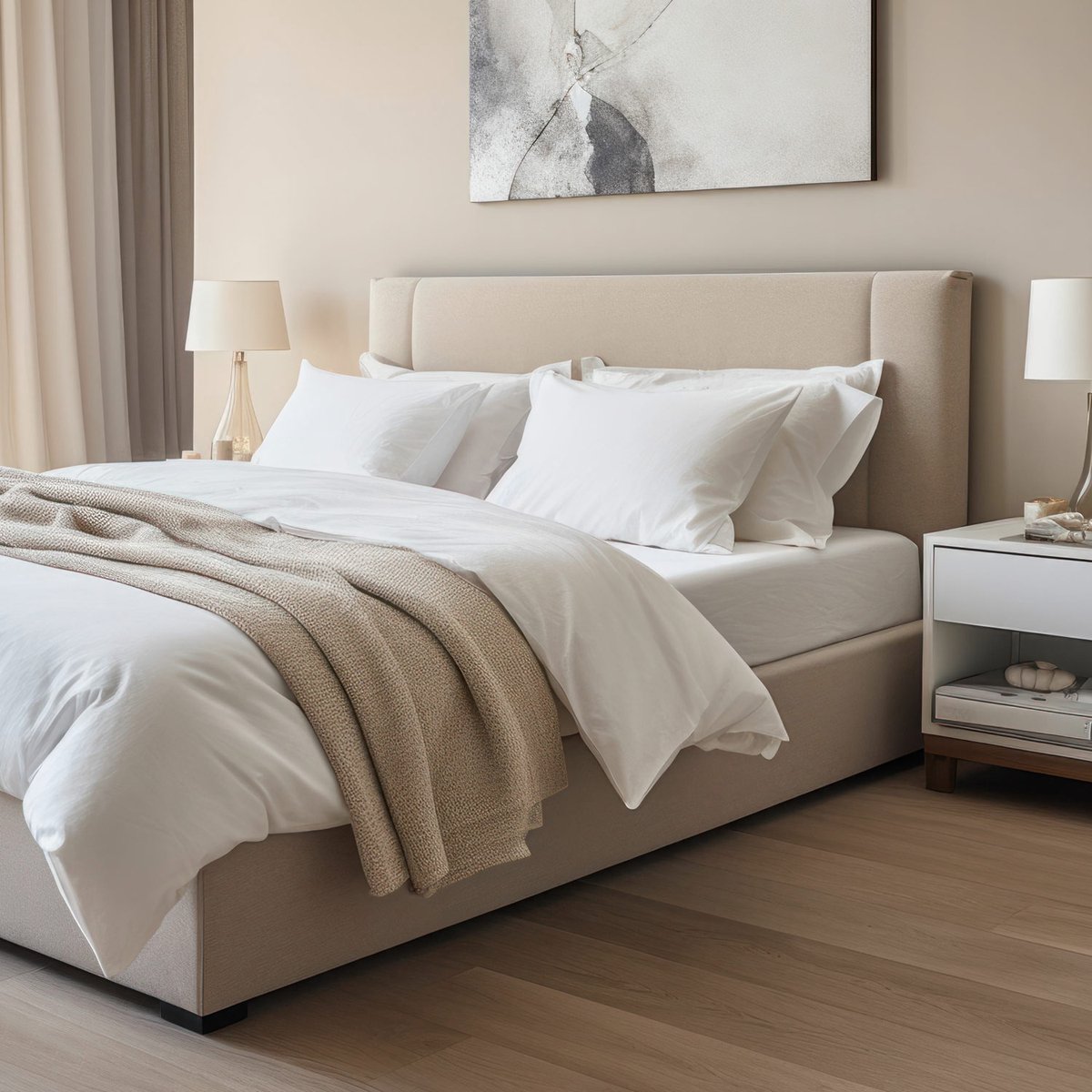 Darymex - Hoeslaken - Hoeslaken 140x200 cm dik katoenen jersey, hoogte 25 cm, wit