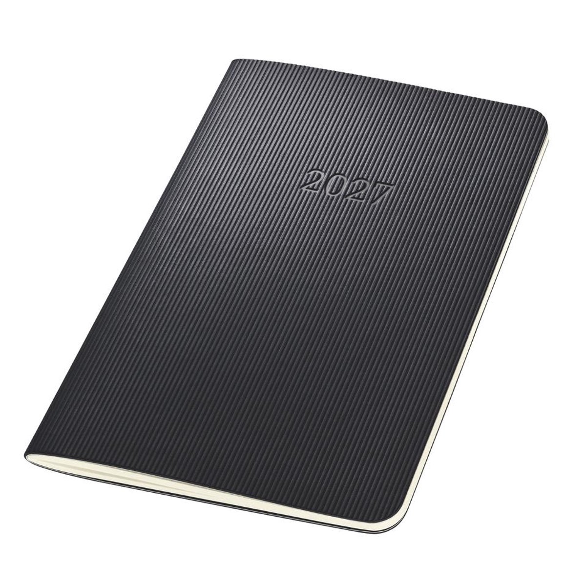 Maandagenda Conceptum A6 2027 (NL/FR/EN/DU) zwart Zachte kaft - Softcover
