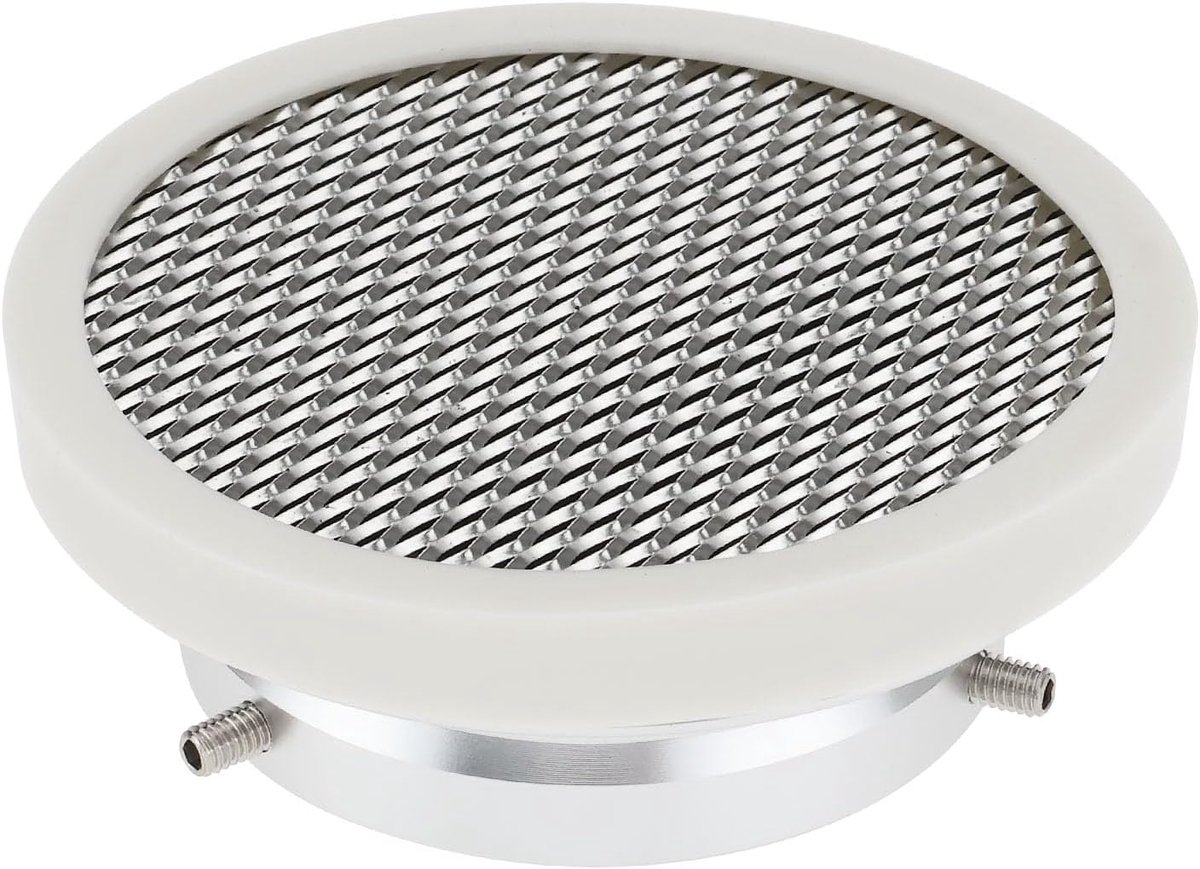 carburateur luchtfilterbeker met netto 55 mm snelheid stapel inname windhoorn cup vervanging geschikt voor scooter motorfiets ATV PWK32 34 mm carburateur, zilver