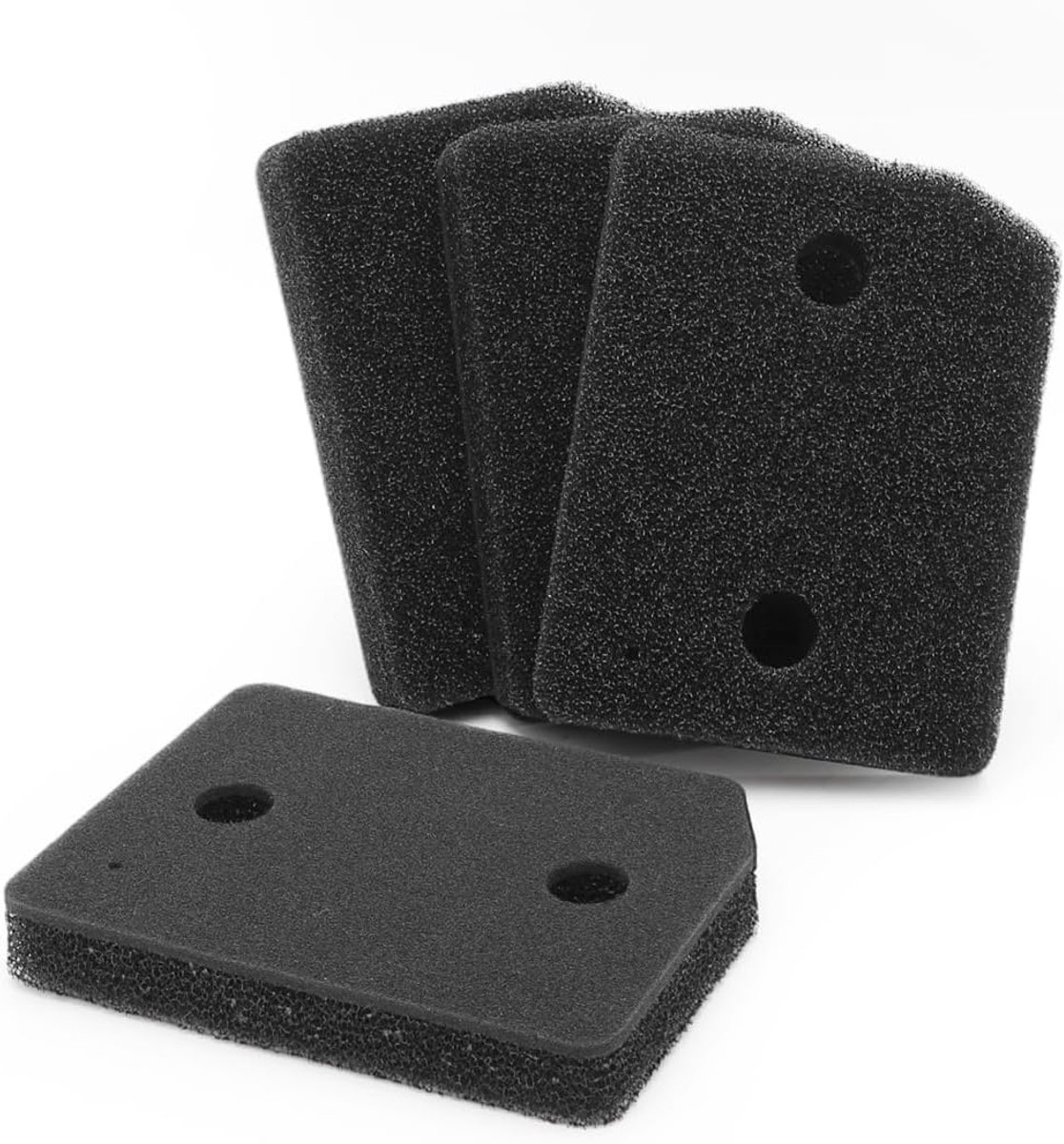4 stuks filters geschikt voor Miele T1 9164761 droger, vervangingsfilters voor warmtepompdroger, fijn/grof 207 x 157 x 30 mm, wasdroger, sokkelfilter, sponsfilter, filtermat