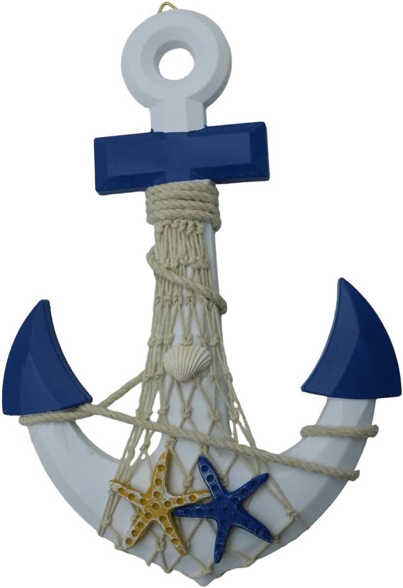 opknoping decor mediterrane stijl anker opknoping ornament nautische anker schip voor huis muur decoratie