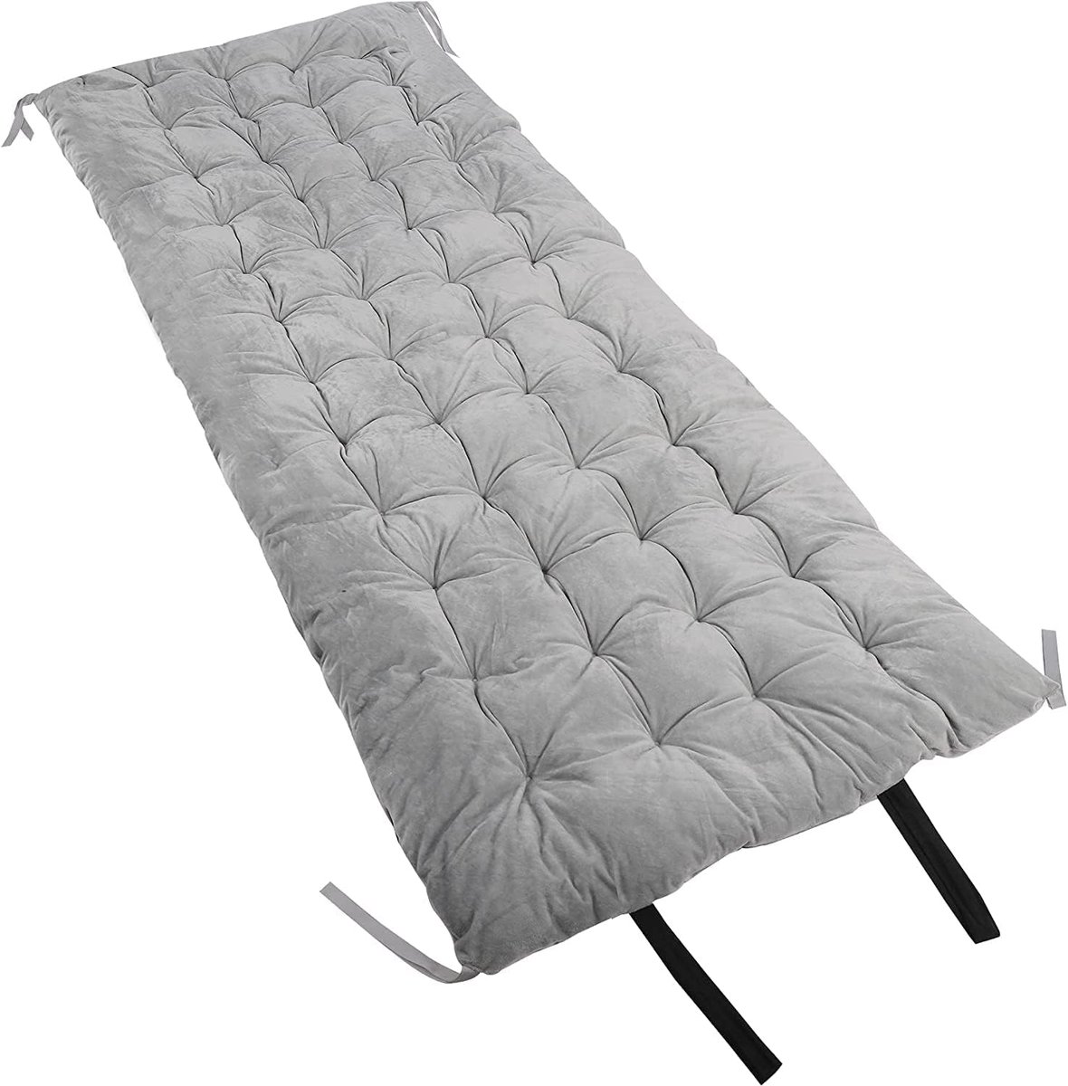 XL zacht campingbed, veldbedkussen, martratze voor veldbed, inklapbaar, 190 x 70 cm, comfortabel, goed dik katoenen kussen met hoogwaardige polyestervulling, slaapmatras pad