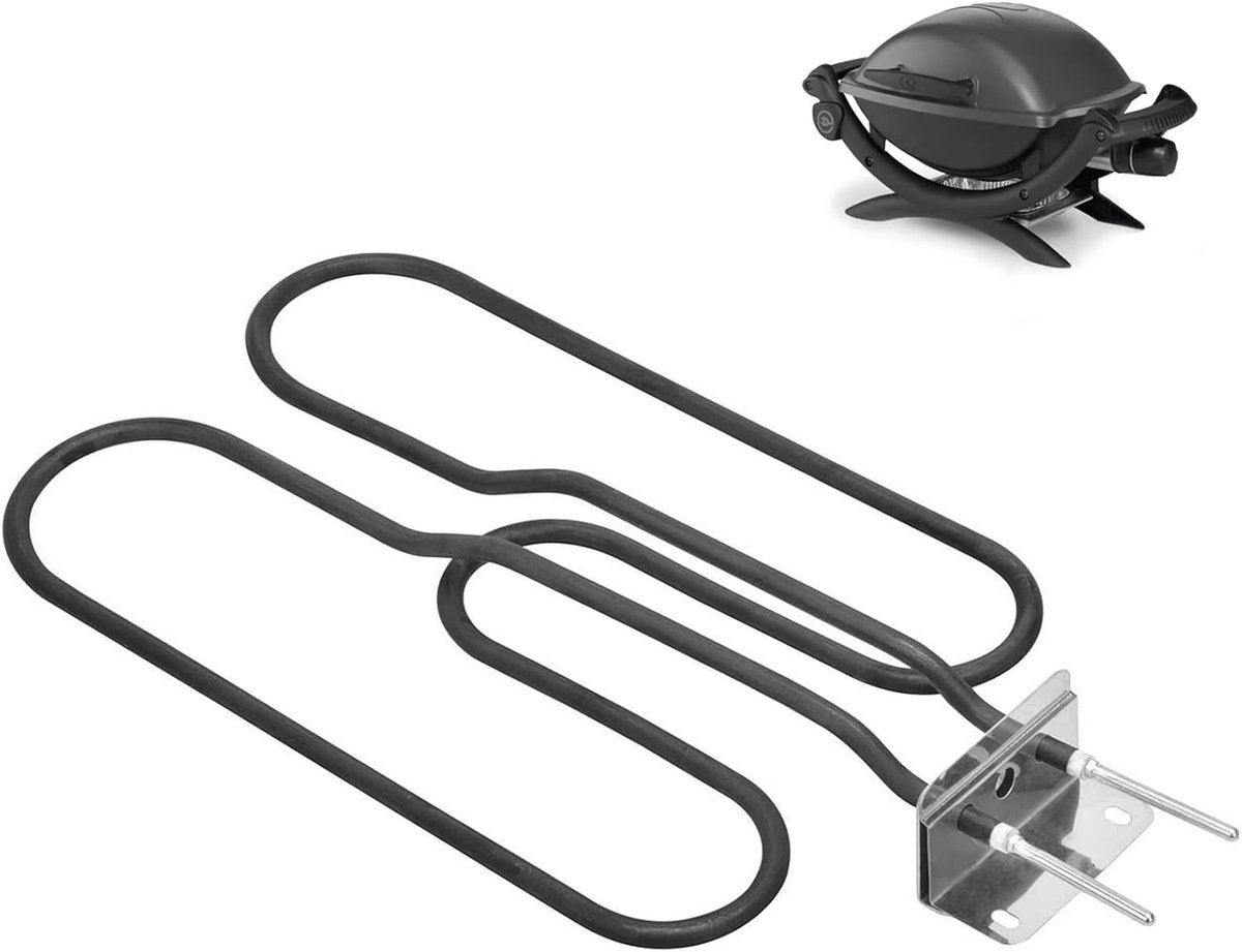 [originele vervanging] voor elektrische grill Q140/Q1400 | 66631 verwarmingselementen voor grill Q140 Q1400, verwarmingselement 66631 voor elektrische grill, 230 V, 2200 W