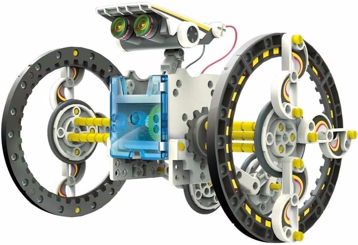 15-in-1 robot op zonne-energie, speelgoedset, pedagogisch