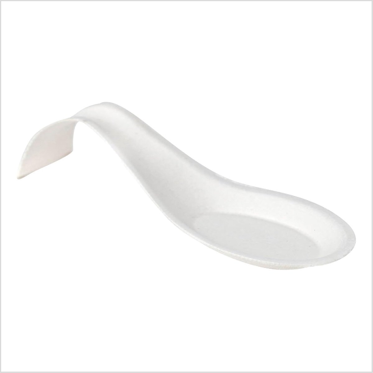 50 stuks cateringlepels "boogvorm" – 12 x 4,2 cm – wegwerplepels voor suikerriet – ideaal voor catering, evenementen, tapas, proeverijen, food trucks – composteerbaar en
