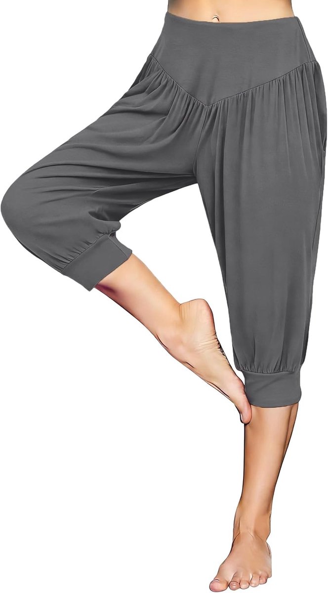 Piratenbroek voor dames, zomer, harembroek, hoge taille, comfortabel, casual, licht en losjes