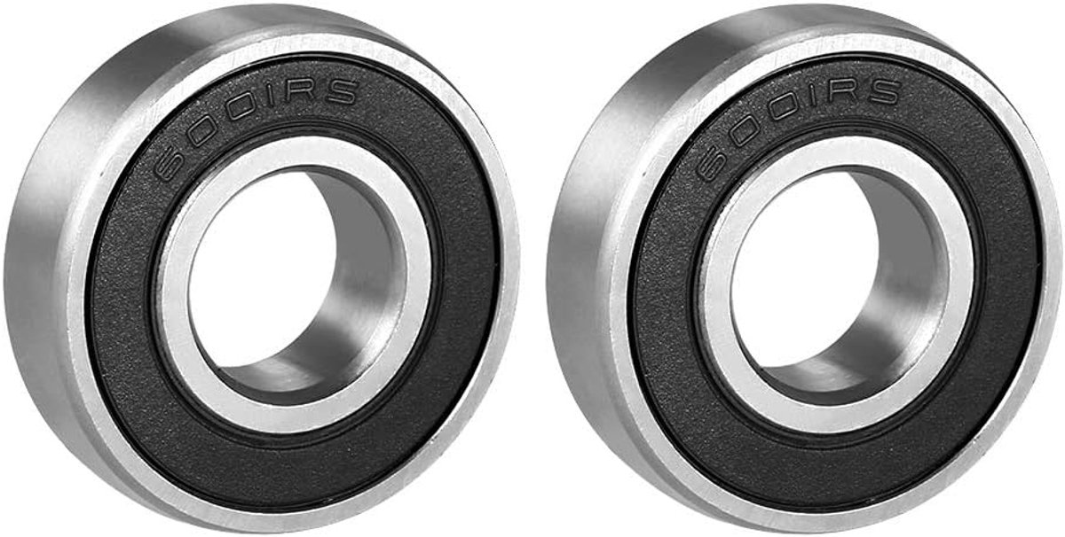 Lagers 6001RS enkele afdichting 12 mm x 28 mm x 8 mm chroomstaal DE