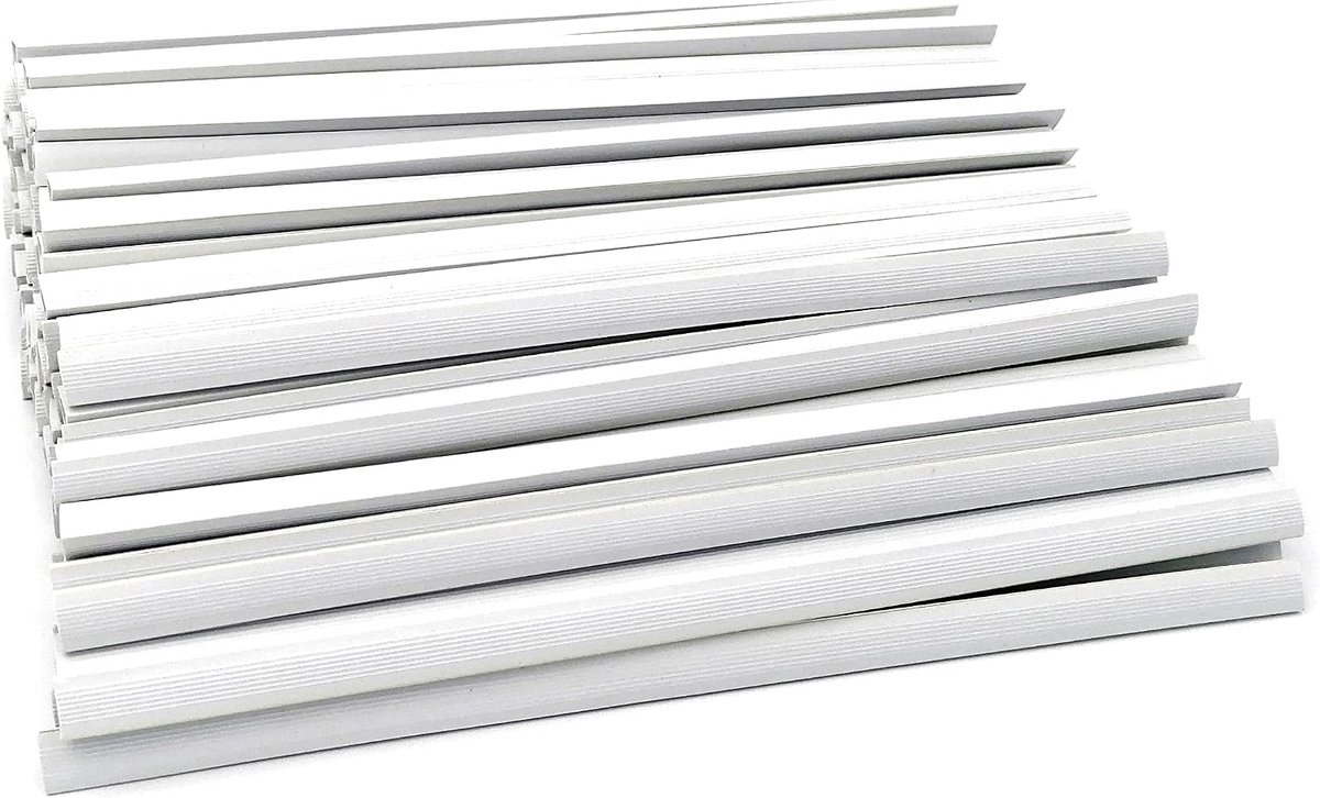 A4, diameter 12 mm, inhoud 75 vellen, 100 stuks, wit