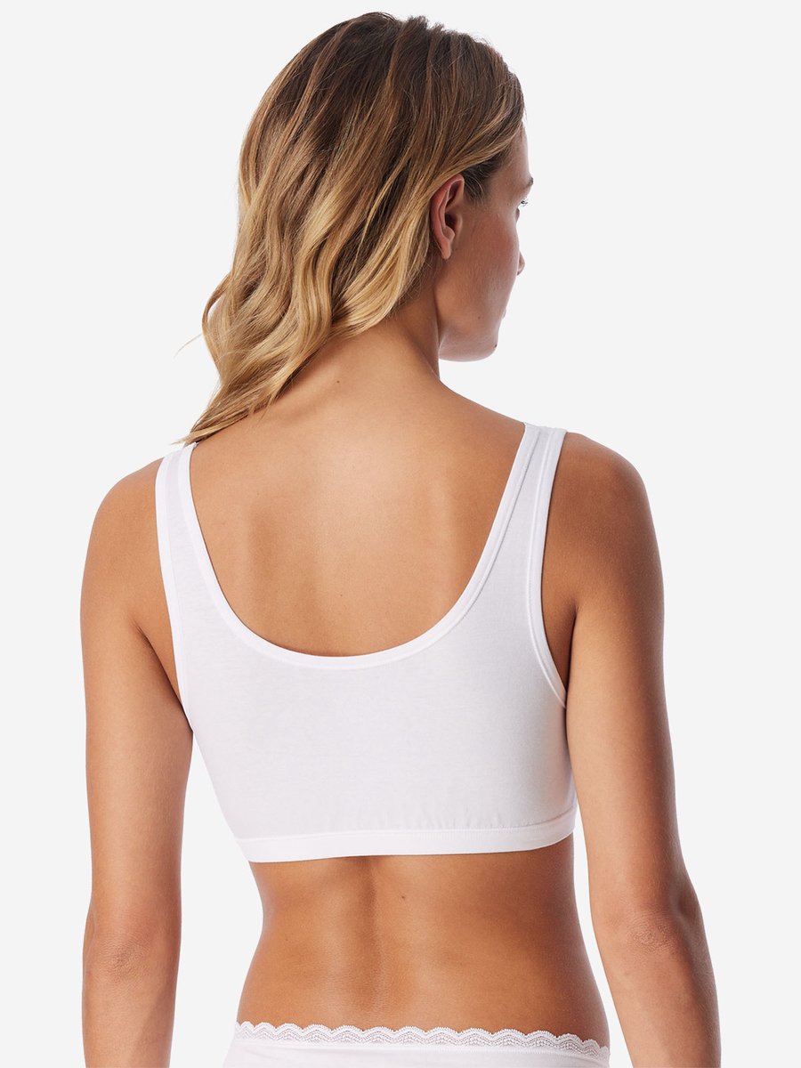 uncover by SCHIESSER Bustier Cotton Lace