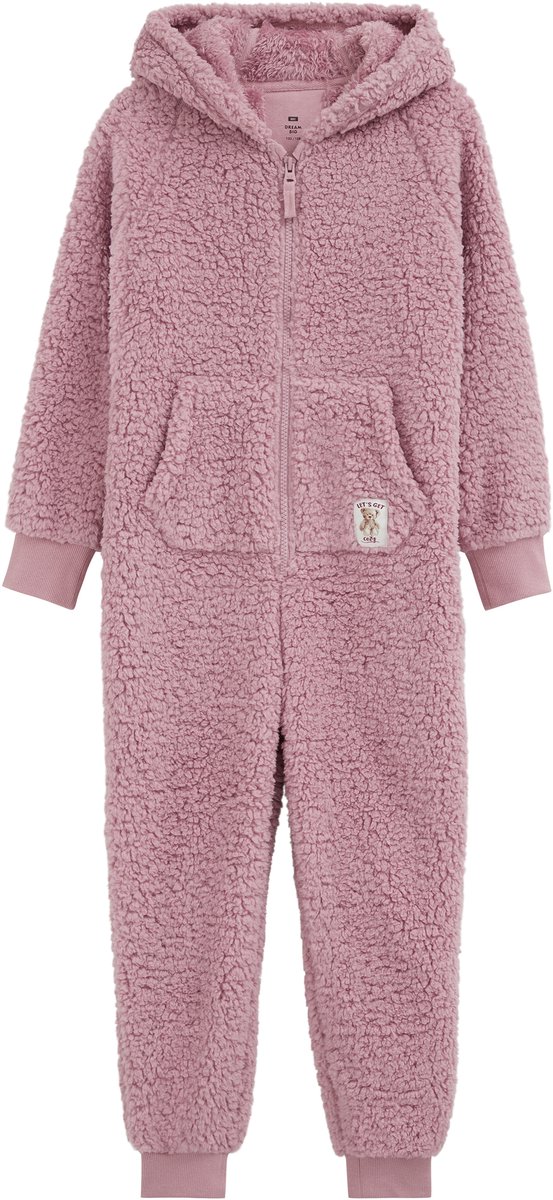 WE Fashion Meisjes onesie met ritssluiting