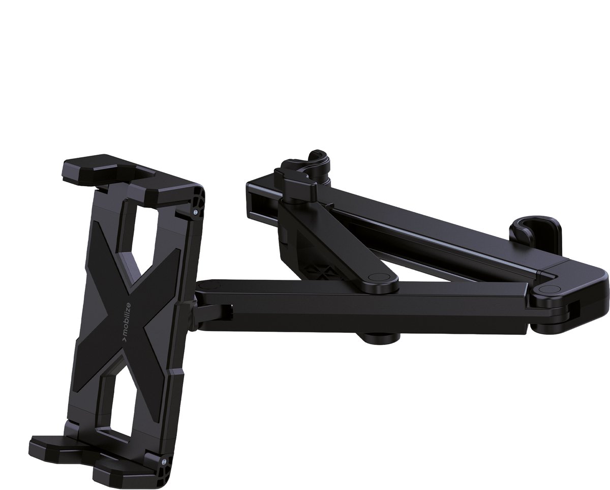 Mobilize Headrest Tablet & Smartphone Car Holder Black