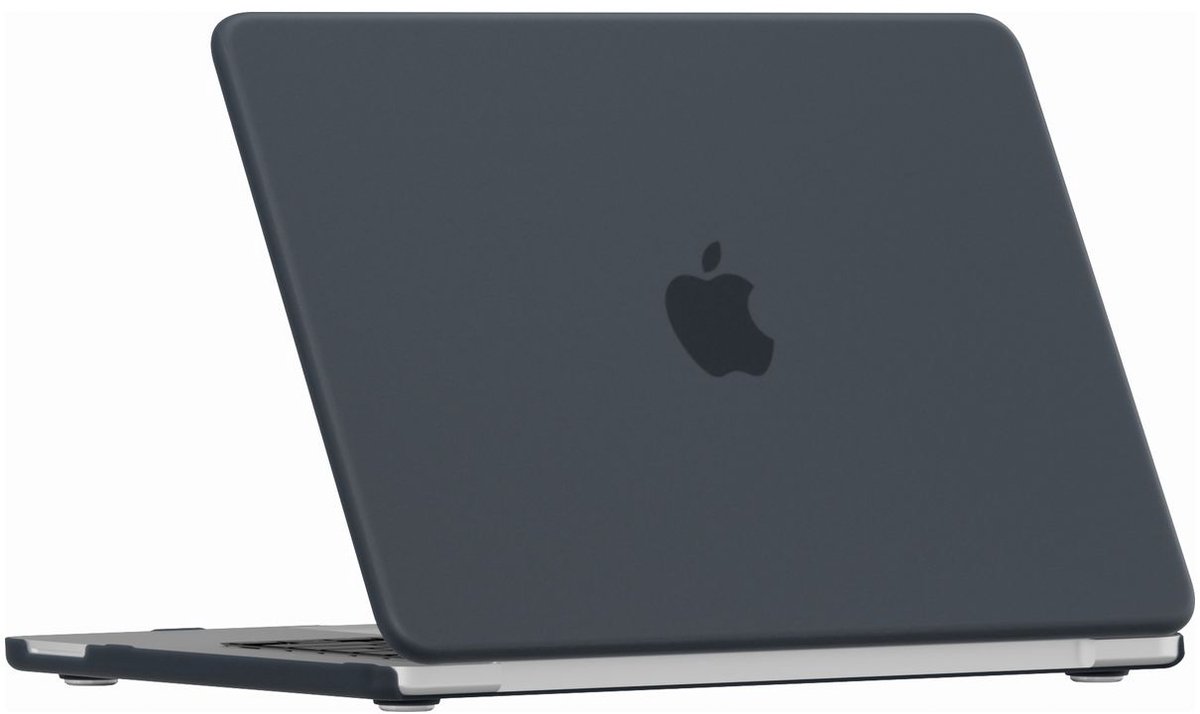 Mobigear Laptophoes geschikt voor Apple MacBook Neo 13 Inch (2026) Hoes Hardshell Laptopcover MacBook Case | Mobigear Matte - Zwart - Model A3404