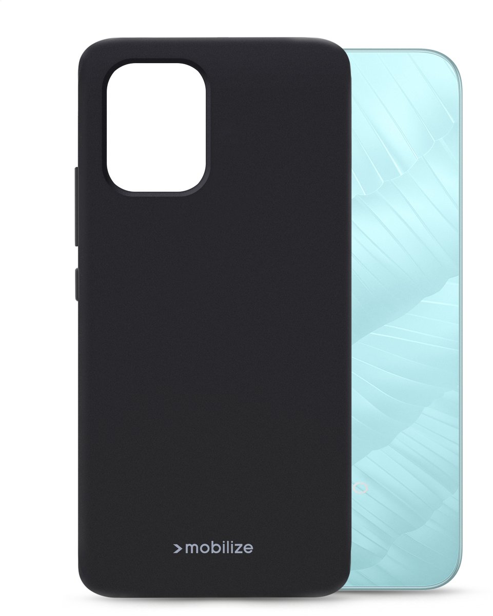 Mobilize Rubber Gelly Case OPPO A6x 4G/5G Matt Black