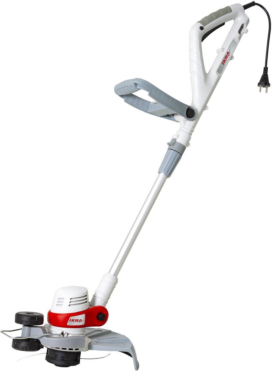 IKRA elektrische grastrimmer IGT 650 D-TC, 650 W, TwinCut-systeem, incl. draadspoel