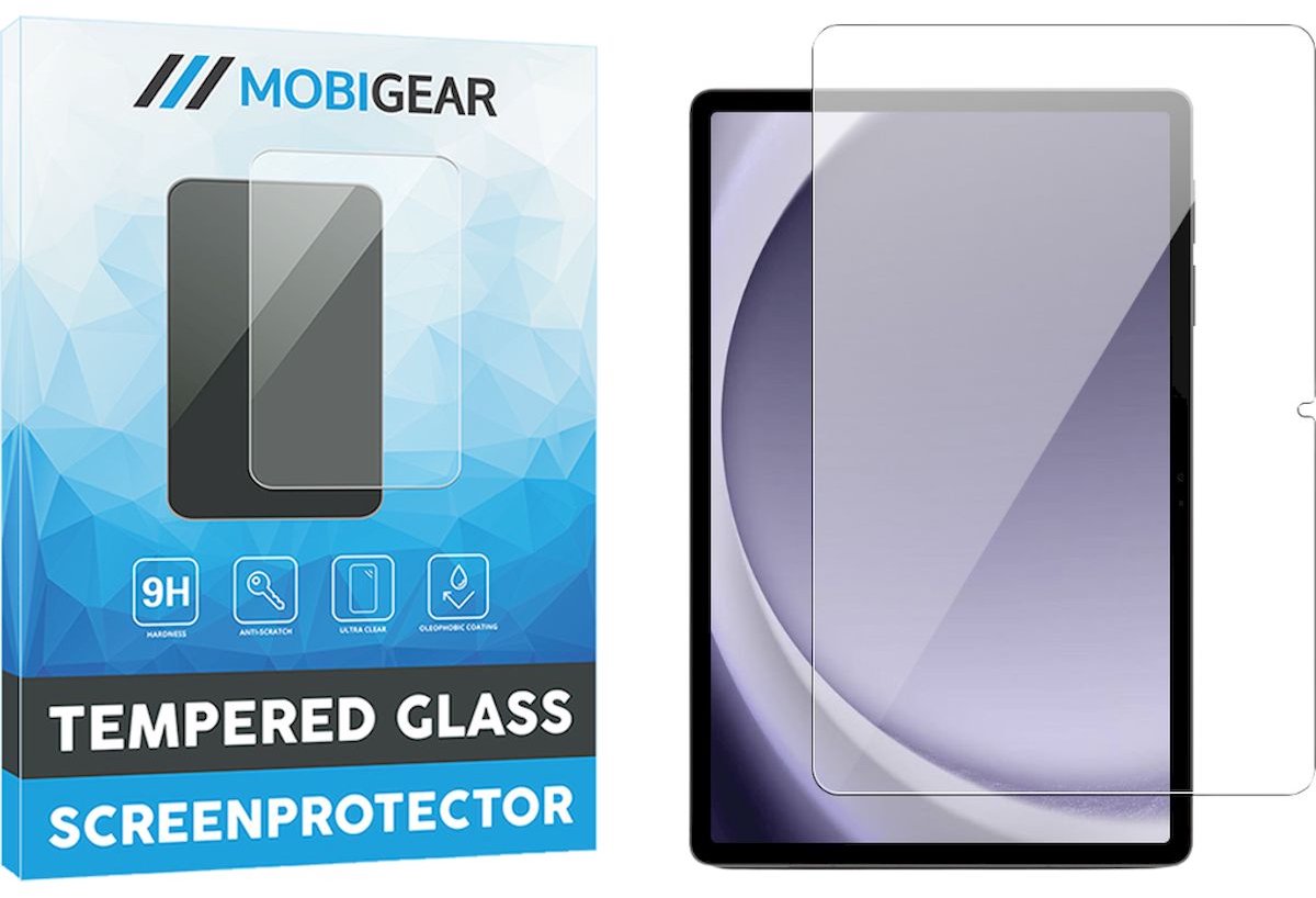 Mobigear Screenprotector geschikt voor Samsung Galaxy Tab A9 Plus (2023) Glazen | Mobigear Screenprotector - Case Friendly