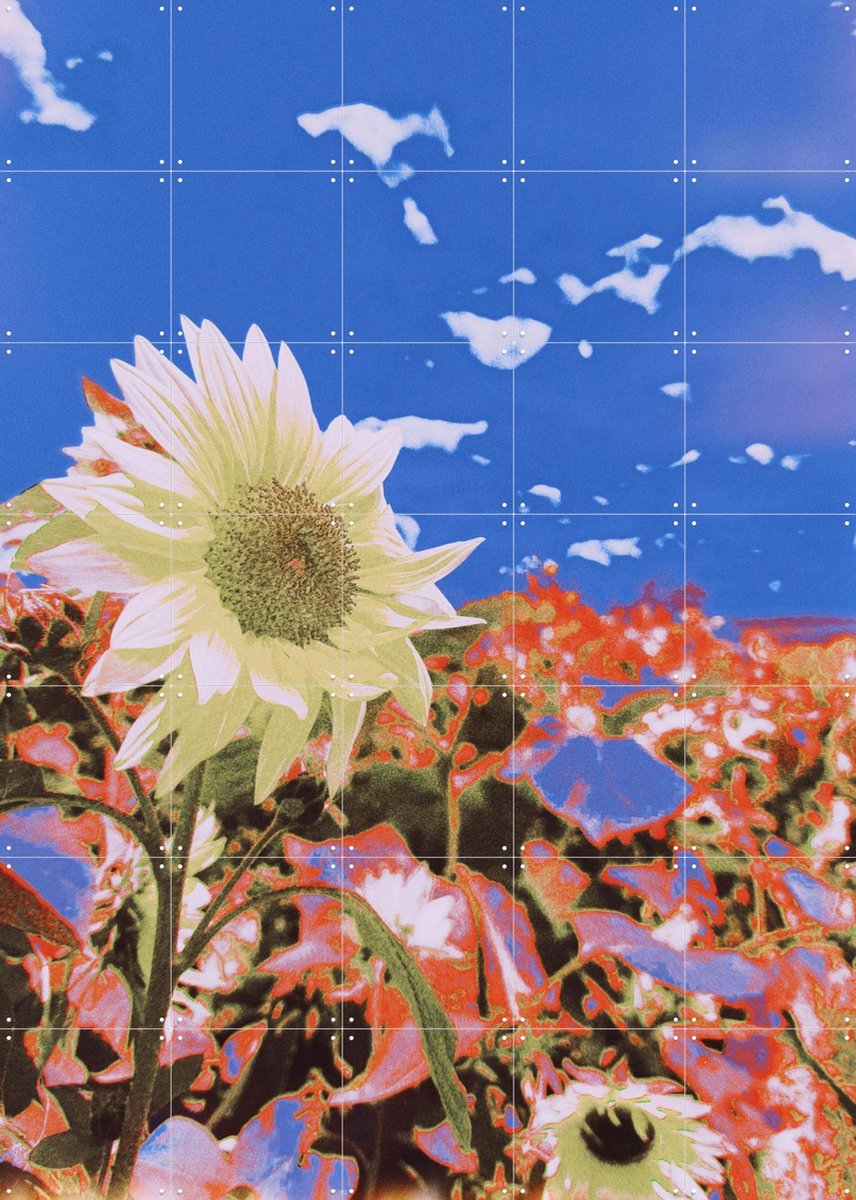 IXXI In the Breeze, Amber Lauder - 100 x 140 cm - Gratis ophangtool - Grote wanddecoratie en posters - Gemengde Technieken, Woonkamer, Gang, Trap