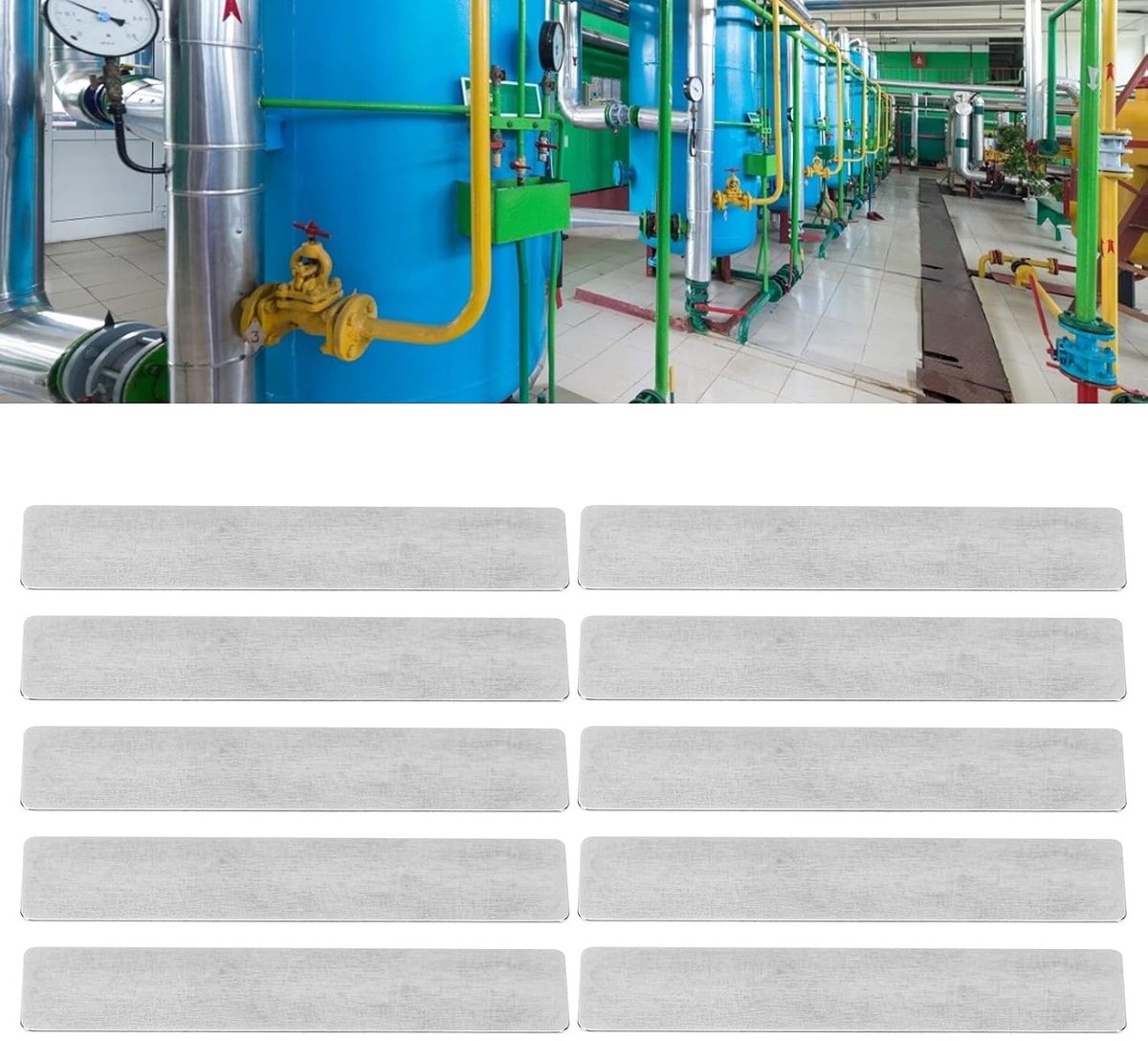 Luchtcompressor Klepplaat, Gietijzer, 10 Stuks, Inlaat Klepplaat Vervanging Accessoires voor 51mm Cilinder