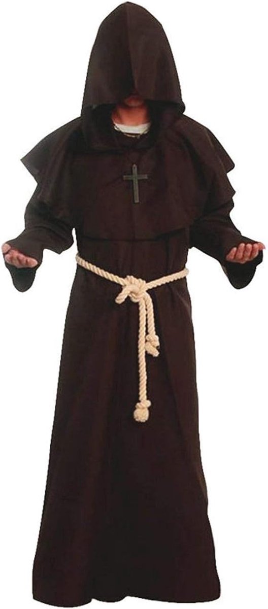 renaissance Friar Cowl gewaad capuchon monnik gewaad kostuum